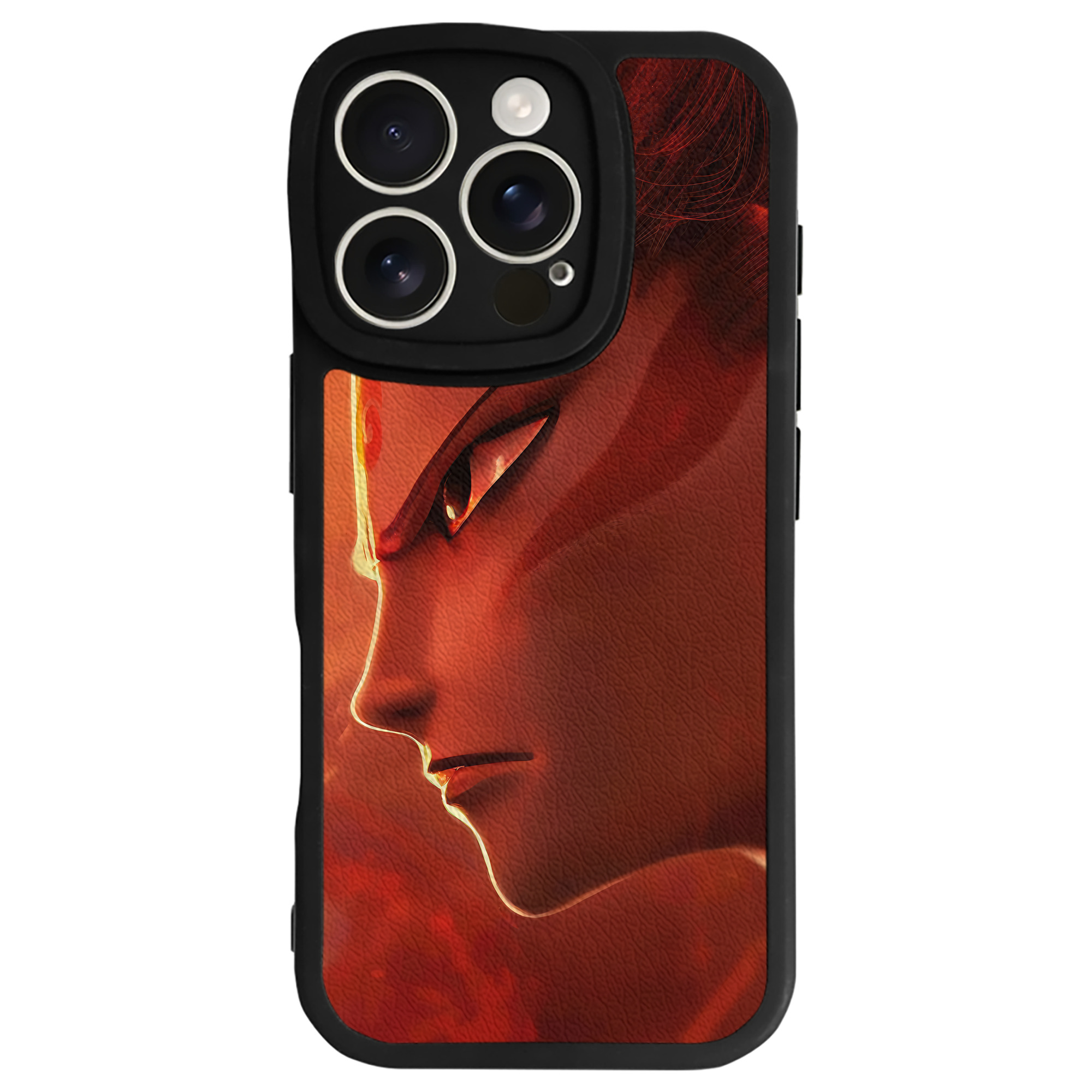 （画像用） Ne Zha 2 ナタ 魔童の大暴れ 【iPhone 16シリーズ対応】シリコンスマホケース（レザー調） 材質：シリコン